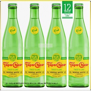 Topo Chico Twist of Lime Mineral Water - 12pk/12 fl oz Bottle - 1 of 4