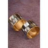 Serena Black Pearl Napkin Rings, Set of 6 - 4 of 4