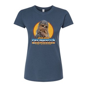 Women's - Star Wars - Chewbacca Fitted Graphic T-Shirt - 1 of 2