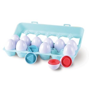 Small World Toys Shape & Color Puzzle Eggs - 1 of 2
