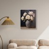 Art Remedy Flowers in Porcelain Vase Classical vintage floral vase wall art Framed - 2 of 4