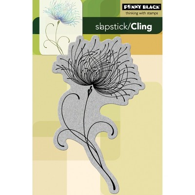 Crossing Flower Bridges Mouse Wood Mounted Rubber Stamp PENNY BLACK 3206J NEW 