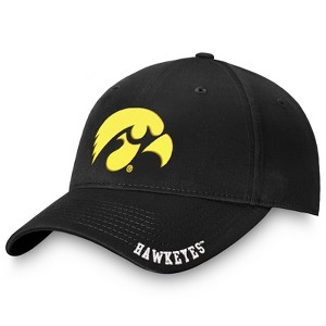NCAA Iowa Hawkeyes Youth Unstructured Washed Cotton Hat - 1 of 2