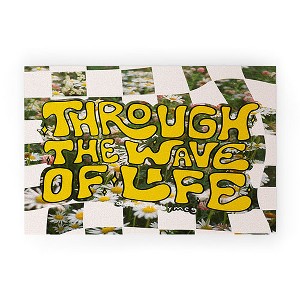 Doodle By Meg Through the Wave of Life Welcome Mat - Deny Designs - 1 of 3