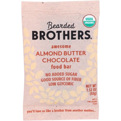 Bearded Brothers Bar Almond Butter Chocolate - Case of 12 - 1.52 oz - image 1 of 1