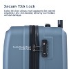 3pcs Luggage Set, 20+24+28 inch Hard Shell Suitcase with Two Hooks, Spinner Wheels 4Q -ModernLuxe - 4 of 4