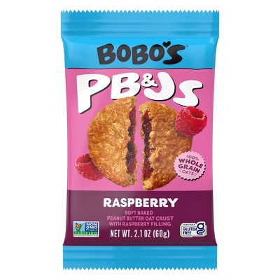 Bobo's Oat Bars Peanut Butter & Jelly Raspberry - 10.5oz/5ct