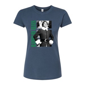 Women's - ELF - Christmas Raised By Elves Fitted Graphic T-Shirt - 1 of 3