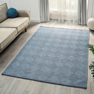 Luxe Weavers Geometric Non-Slip Washable Indoor Area Rug - 1 of 4