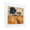 Stupell Industries Impressionist House on Hilltop Framed Print Under Glass - 2 of 4