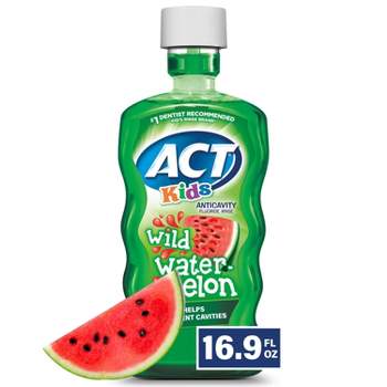 ACT Kids Wild Watermelon Anticavity Fluoride Mouthwash 16.9 floz
