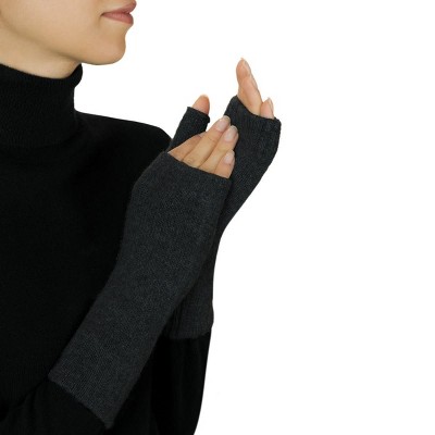 Lona Scott Women's Pure Cashmere Fingerless Mitts