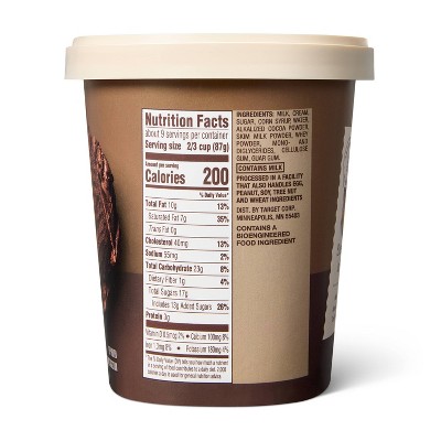 Frozen Chocolate Ice Cream - 48 fl oz - Favorite Day™