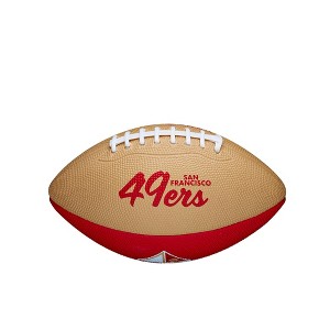 NFL Wilson Retro Jr Football - San Francisco 49ers - 1 of 4