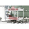 NicBex Bunk Bed with Ladder,Able to Split 2 Twin Beds,Loft Bed with Guardrail for Bedroom,Twin Over Twin/Full Over Full/Full XL Over Queen - 4 of 4