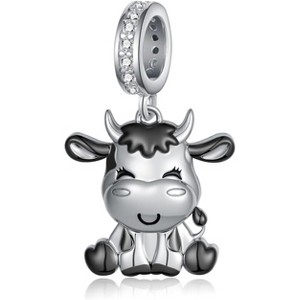 925 Sterling Silver Animal Charms, Highland Cow Duck Guinea Pig Cardinal and More, Cute Jewelry Gifts for Women - 1 of 4