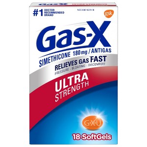 Gas-X Ultra Strength Softgels, 18 Count - 1 of 4