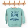 SmileyWorld Chillin' With My Snowmies - Toddler Graphic Sweatshirt and Youth Graphic Sweatshirt - 2 of 3