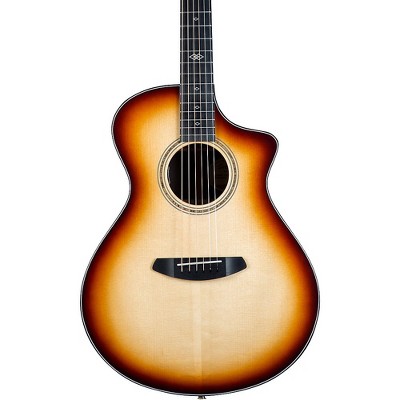 Breedlove Premier Limited Adirondack Brazilian Rosewood Concert CE Acoustic-Electric Guitar Burnt Amber Burst