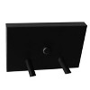 Yosemite Home Decor Jordan 3-Light Vanity Light in Matte Black Finish with Clear Seeded Glass Shades - 4 of 4