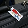 Rensselaer Polytechnic Institute Secondary Logo Luggage ID Tags Suitcase CarryOn Cards  Set of 2 - 4 of 4
