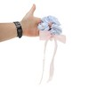 Unique Bargains Mesh Ribbon Pearl Scrunchie 1 Pc - 2 of 4