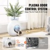 VEVOR Plant Cat Litter Box, Smart Odor Control System, Hidden Cat Litter Box with 9.48 in Large Entrance, Lighting Decoration & Sturdy ABS Material - 3 of 4