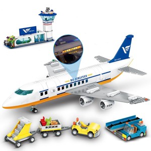 21 Inches Plane Building Sets Birthday Gifts for Kids Boys Girls Age 6-12 (901pcs) - 1 of 4