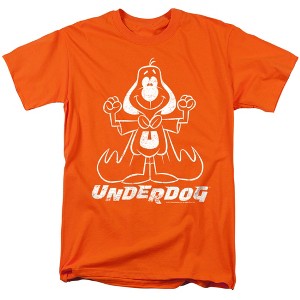 Underdog Outline Under Adult T-Shirt - 1 of 4