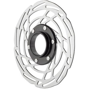 Jagwire Sport SR1 Disc Brake Rotor - 160mm, Center Lock, Silver - 1 of 2