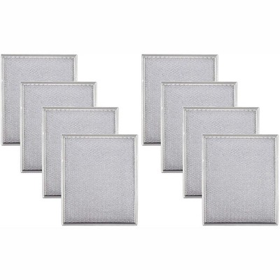Nispira Replacement Aluminum Grease Filter Compatible with Broan NuTone NY NV Range Hoods. Compared to Part BP29. 8 Filters