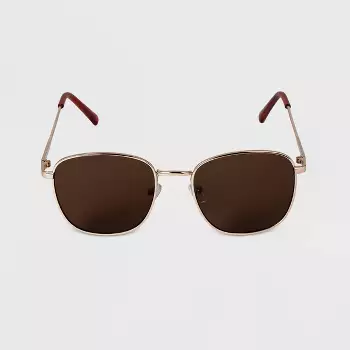 Men's Round Sunglasses - Goodfellow & Gold
