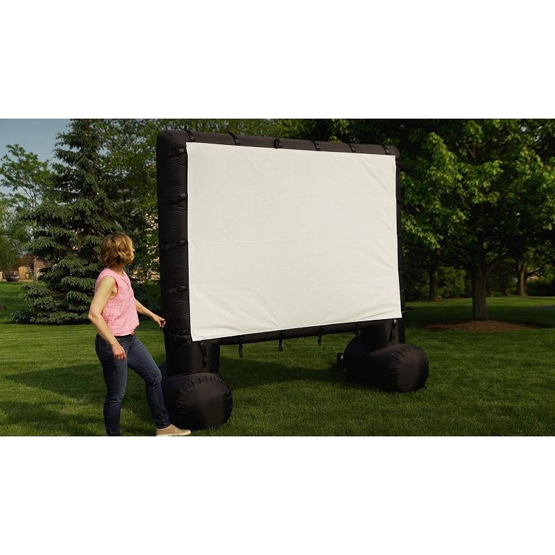 Total Homefx Pro Weather-Resistant Inflatable Theatre Kit With Outdoor Projector, And 108" Projection Screen, 3 of 5