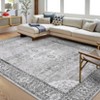 Nasitip Retro Bohemia Area Rugs for Living Room Soft Low Pile Non-Sliping, Machine Washable - 3 of 4