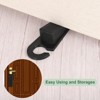 Unique Bargains TPR Anti-Slip Trapezoidal Design Door Stopper 6 Pcs - 4 of 4