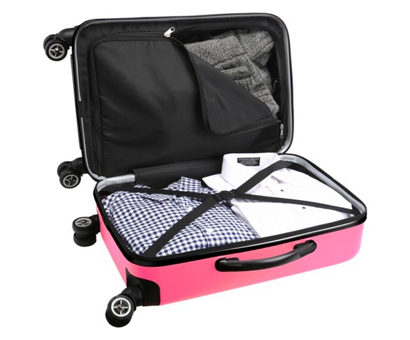 NBA&#174; Orlando Magic Mojo Hardcase Spinner Carry On Suitcase - Pink