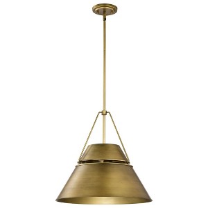 Nuvo Lighting Adina 3 - Light Pendant in  Natural Brass - 1 of 1
