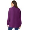 Woman Within Plus Size Perfect Long-Sleeve Turtleneck Tee - 3 of 4
