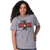 Women's Betty Boop Number 1 Mom Mother's Day Graphic T Shirt Brisco Apparel Tee - 4 of 4