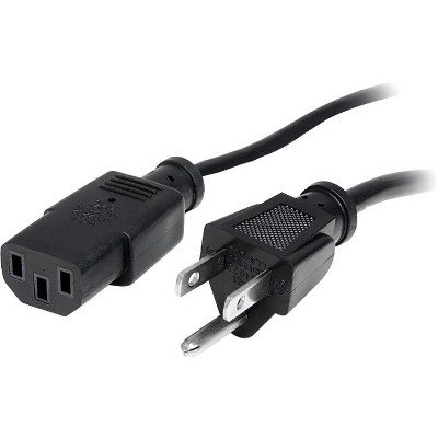 StarTech.com - Computer Power Cord - NEMA 5-15P to C13 - 10A