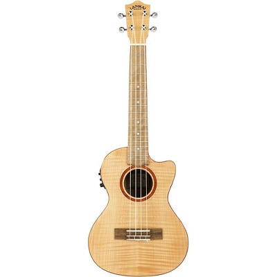 Lanikai FM-CET Flame Maple Tenor with Kula Preamp Acoustic-Electric Ukulele Satin Finish