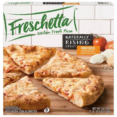 Freschetta Natural Rising Four Cheese Medley Frozen Pizza - 26.11oz