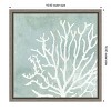 Amanti Art Sea Crown II (Coral) by Aimee Wilson Canvas Wall Art Print Framed 16 x 16-in. - 3 of 4