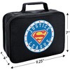 Justice League Superman Athletic Logo Insulated Soft Sided Lunch Box - 2 of 4