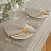 Elrene Denley Stripe Jacquard Stain Resistant Tablecloth ~ Elrene Home Fashions - 3 of 3