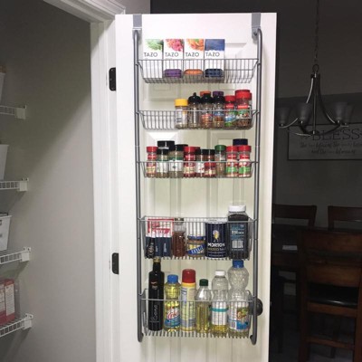 Home Basics Over The Door Kitchen Pantry Organizer