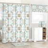 The Lakeside Collection Monroe Block Check Bath Collection - Shower Curtain - 3 of 4