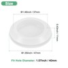 Unique Bargains Silicone Waterproof Durable Shock Absorption Mechanical Fasteners White - 3 of 4