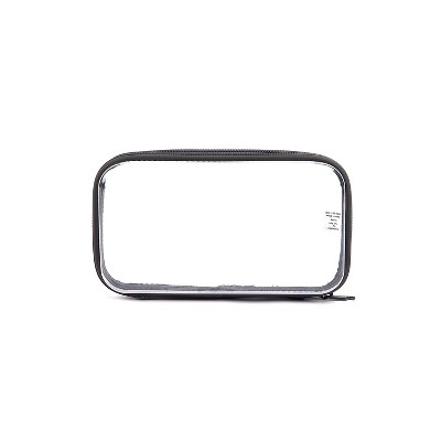 Pep Rally Collection Clear PET Pencil Pouch Black (61748)