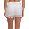 INSPIRE CHIC Women's Lace Trim Ice Silk Mid-Waisted Loose Slip Shorts Light and Breathable Comfort Boyshorts - 2 of 4